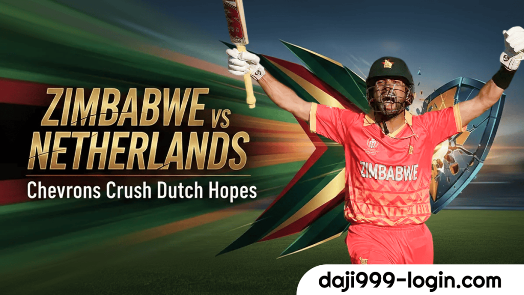 45Zimbabwe vs Netherlands Chevrons Crush Dutch Hopes
